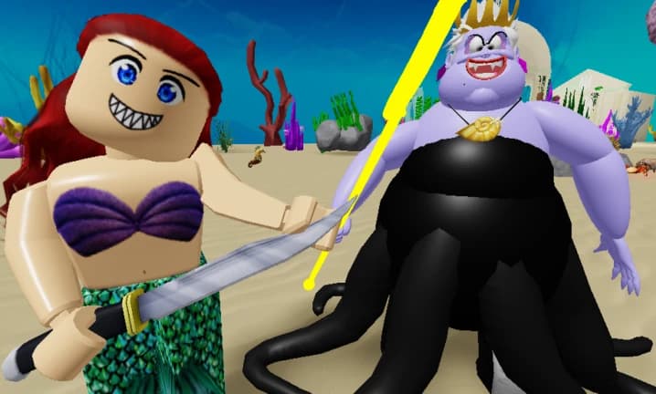 Survival the little mermaid Ariel🧜‍♀️