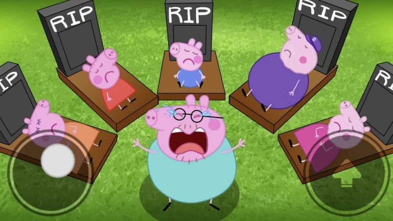 🔪Survive Peppa Pig Family Killers!